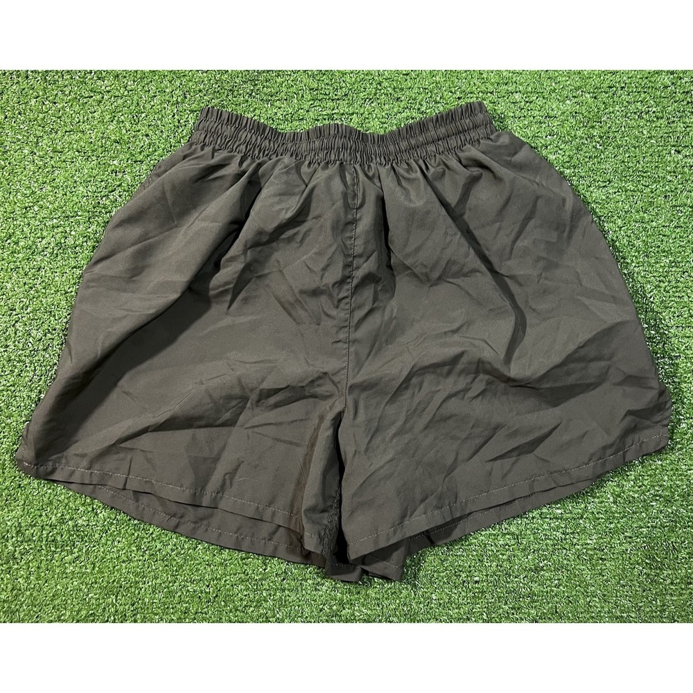 Y2K Military Running Shorts Med. General Purpose‎ Trunks Olive Drab Training